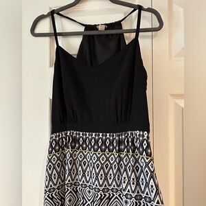 J. Crew Black Sleeveless Maxi Dress